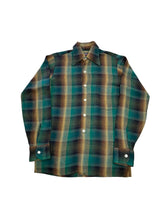 Load image into Gallery viewer, 1970s Plaid Rayon