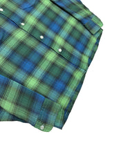 Load image into Gallery viewer, 1970s Plaid Rayon