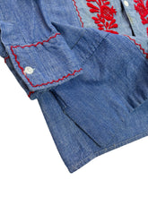 Load image into Gallery viewer, 1970s Mexican Chambray