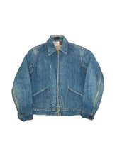 Load image into Gallery viewer, 1960s Zip Up Denim