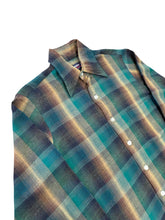 Load image into Gallery viewer, 1970s Plaid Rayon