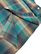 Load image into Gallery viewer, 1970s Plaid Rayon
