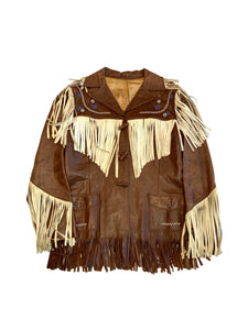 1950s Beaded Deerskin