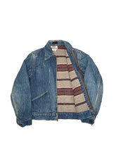 Load image into Gallery viewer, 1960s Zip Up Denim
