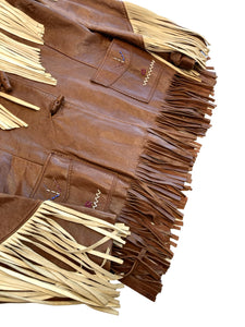 1950s Beaded Deerskin