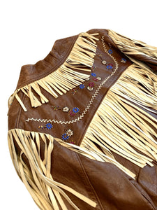 1950s Beaded Deerskin