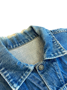 1960s Pleated Denim