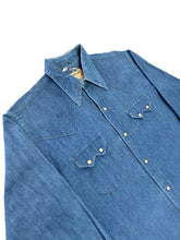 Load image into Gallery viewer, 1970s Denim Western
