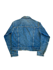 1960s Pleated Denim