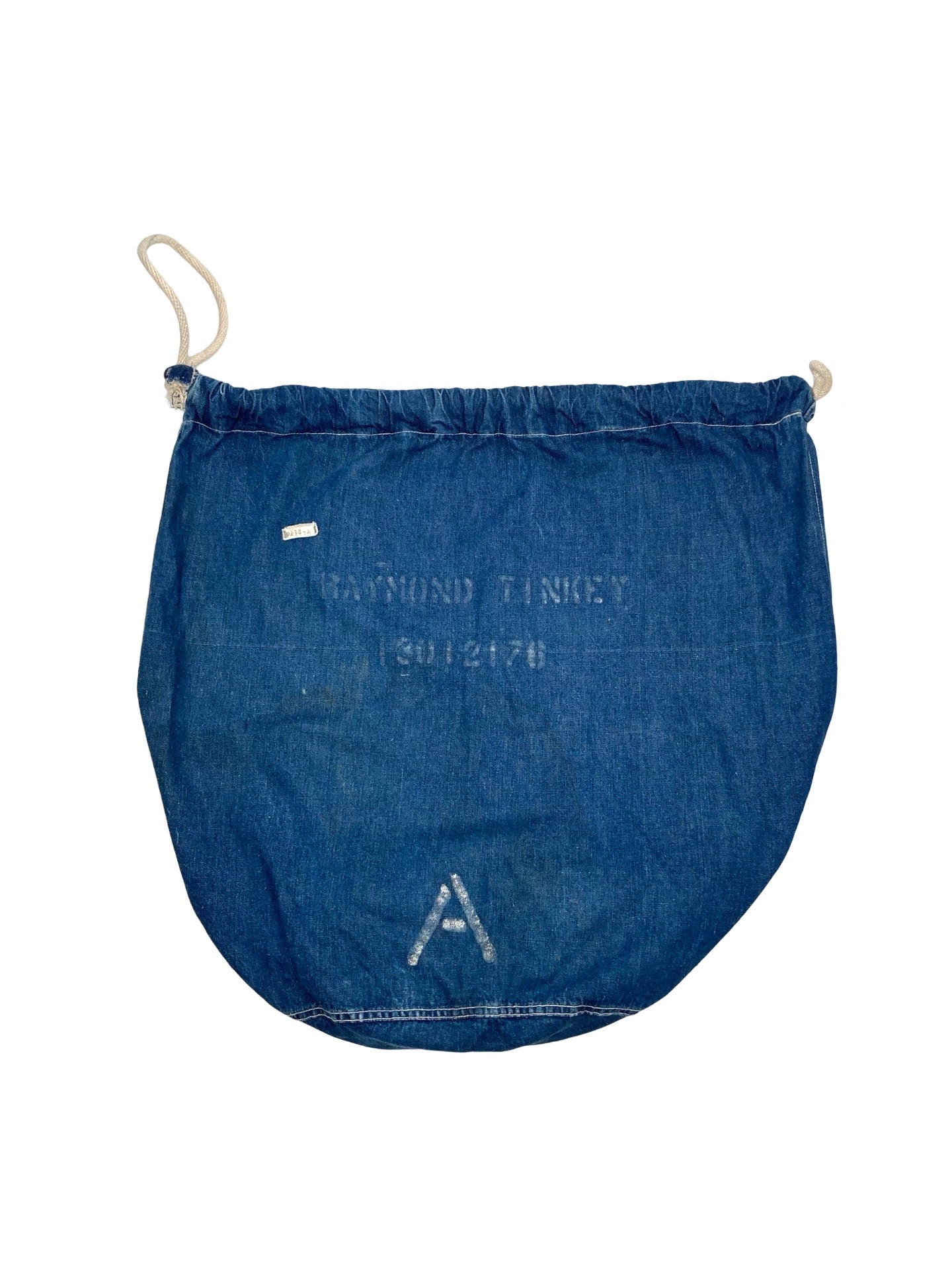 40s Vintage U.S.Navy Laundry Bag 大戦 40年代~ U.S.ARMY デニム