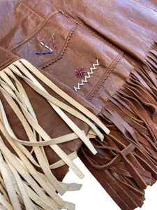 1950s Beaded Deerskin