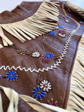 Load image into Gallery viewer, 1950s Beaded Deerskin
