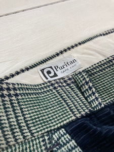 1970s Patchwork Trousers